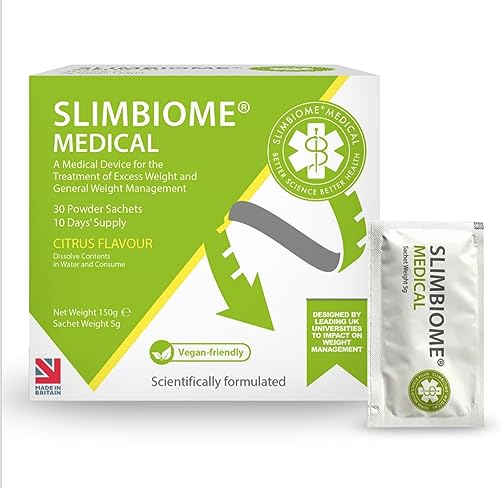 Slimbiome - Digestive Health, Weight Loss, Vegan, 30 Sachets