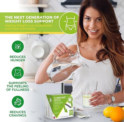 Slimbiome - Digestive Health, Weight Loss, Vegan, 30 Sachets