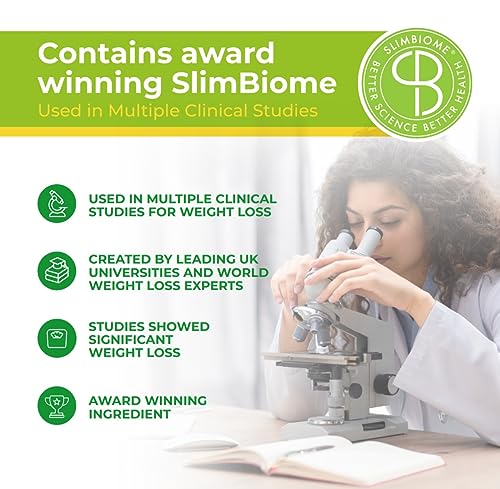 Slimbiome - Digestive Health, Weight Loss, Vegan, 30 Sachets