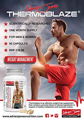 Thermoblaze Fat Burners - Premium Weight Loss Pills, 90 Capsules