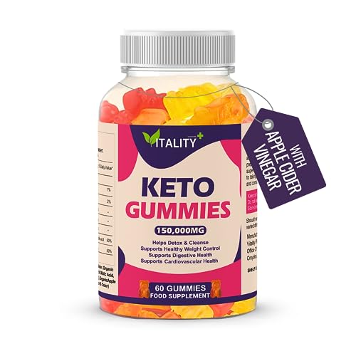 Keto Gummies - Weight Loss Support - Low Calorie Vegan Snacks