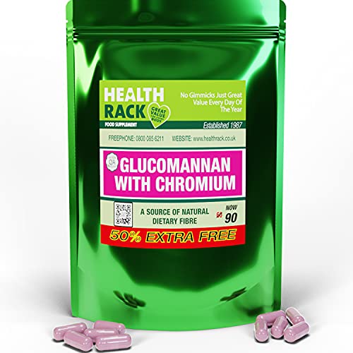 Glucomannan Konjac & Chromium Complex | 90 Capsules