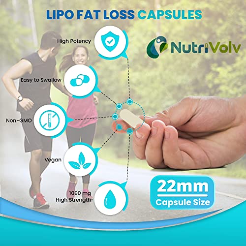 NutriVolv Lipo Fat Loss Capsules | Maximum Strength