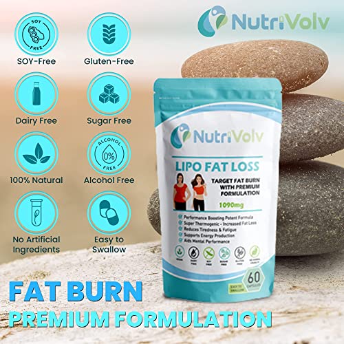 NutriVolv Lipo Fat Loss Capsules | Maximum Strength