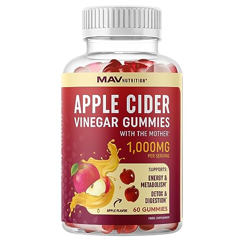500MG Apple Cider Vinegar Gummies | Supports Weight Loss