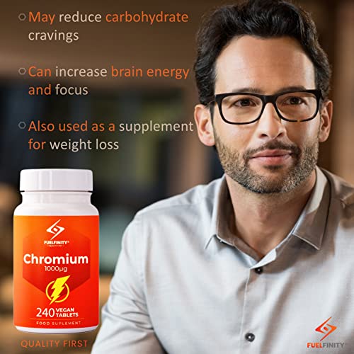 Chromium Picolinate 1000mcg - 240 Days - Sugar Craving Support