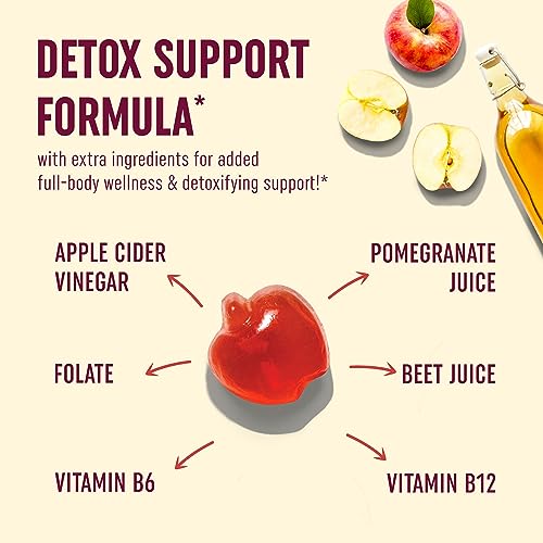 500MG Apple Cider Vinegar Gummies | Supports Weight Loss