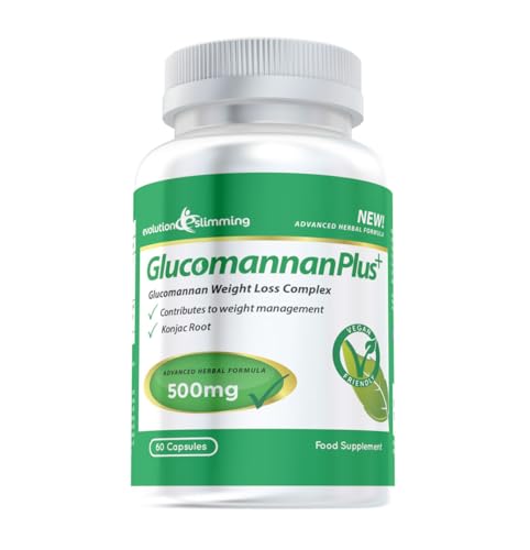 Appetite Control with Glucomannan Fibre Capsules