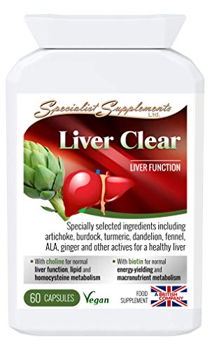 Liver Clear - Liver Function Support, 60 Capsules
