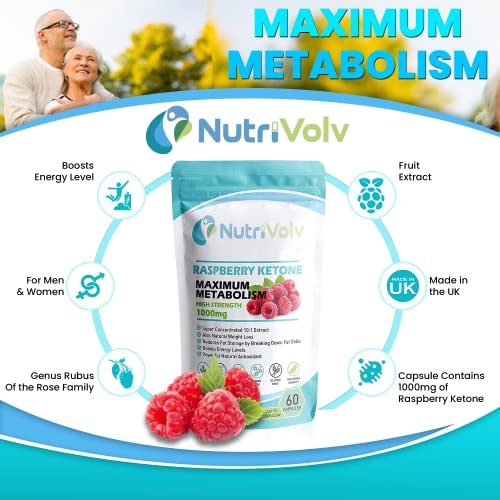 Highly Potent Raspberry Ketones for Weight Loss | 60 Caps