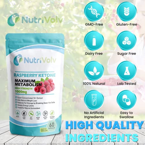 Highly Potent Raspberry Ketones for Weight Loss | 60 Caps