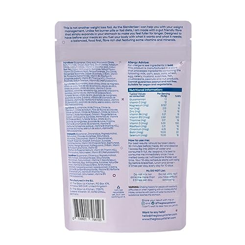 Slenderiser: Glucomannan Shot for Weight Loss (Blackcurrant)