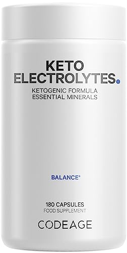 Vegan Keto Electrolytes - Max Hydration 180 Capsules