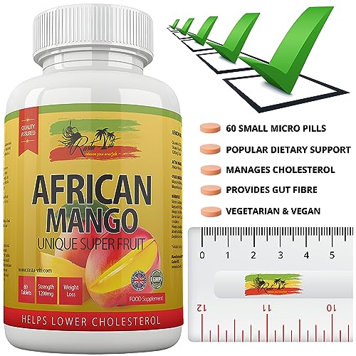 African Mango Extract Tablets - High-Fiber Weight Loss
