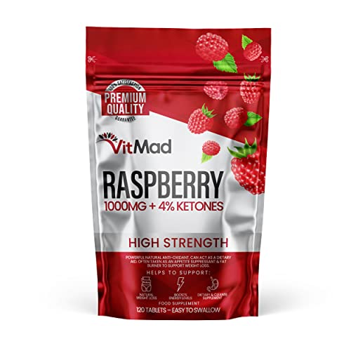 Raspberry Ketones 1000mg - 120 Tabs (4 Month)