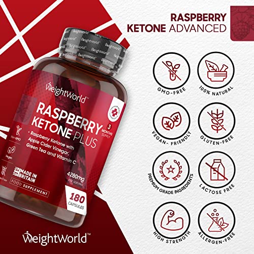 Raspberry Ketone Plus: 3 Months Supply - Vegan Keto