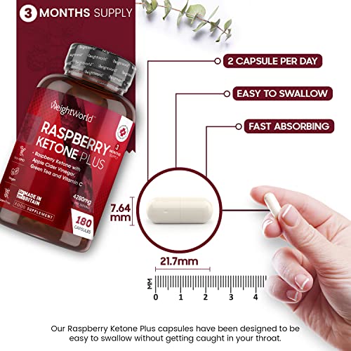 Raspberry Ketone Plus: 3 Months Supply - Vegan Keto