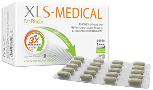 XLS-Medical Fat Binder - 180 Tablets - 30-Day Treatment