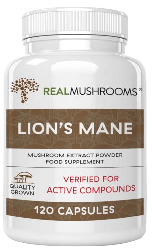 Lions Mane Mushroom Capsules - Boost Cognitive Health