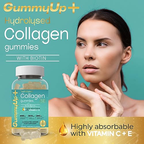 Hydrolysed Marine Collagen Gummies with Biotin & Hyaluronic Acid