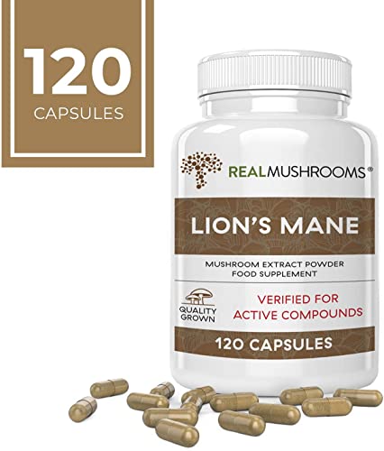 Lions Mane Mushroom Capsules - Boost Cognitive Health
