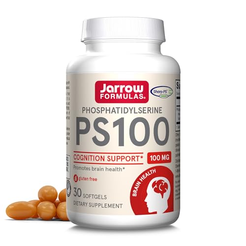 Jarrow PS100 Phosphatidylserine - Brain Health, 30 Softgels