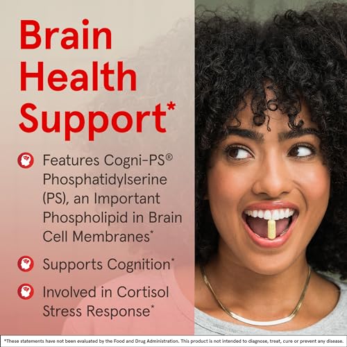 Jarrow PS100 Phosphatidylserine - Brain Health, 30 Softgels