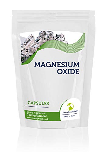 750mg Magnesium Oxide - 90 capsules for Weight Loss