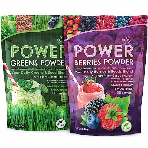 Superfood Greens and Berries for Immune Support