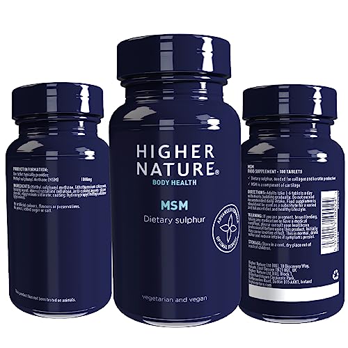 High Potency MSM for Weight Loss - 180 Tablets
