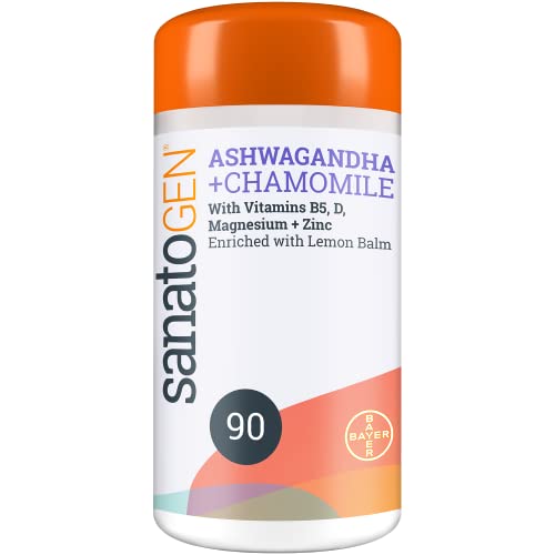 Sanatogen Ashwagandha + Chamomile Weight Loss Supplements - 90 Tablets