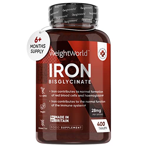 High Strength Vegan Iron Tablets for Energy
