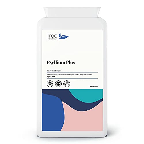 Digest-Flow Psyllium Plus Fiber Complex - 100 Capsules