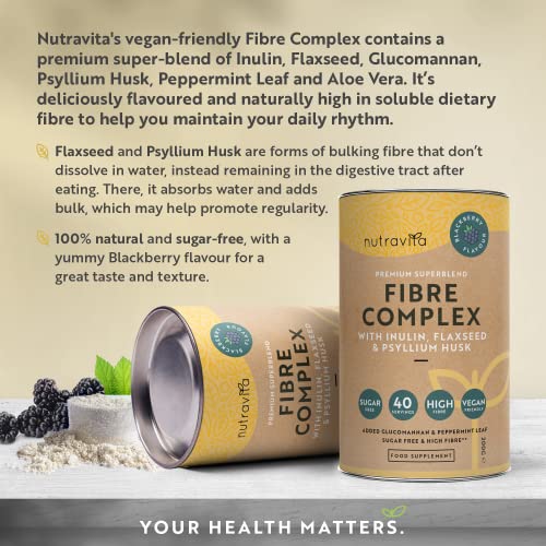 BlackBerry Flavour Fibre Complex - Premium Vegan Supplement