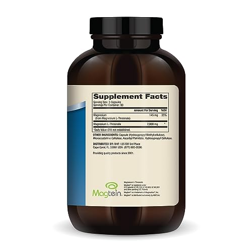 Dr. Mercola Magnesium L-Threonate Capsules - Supports Bone Health