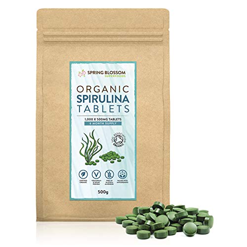 Premium Organic SPIRULINA Tablets - Vegan Superfood