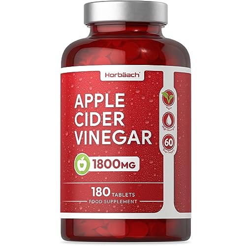 High Strength ACV 1800mg - 180 Tablets by Horbaach