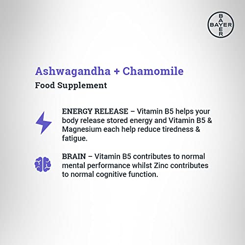 Sanatogen Ashwagandha + Chamomile Weight Loss Supplements - 90 Tablets