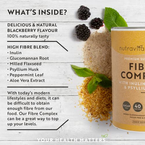 BlackBerry Flavour Fibre Complex - Premium Vegan Supplement
