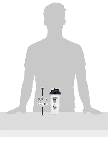 Warrior Protein Shaker Bottle with Mixball - 600ml