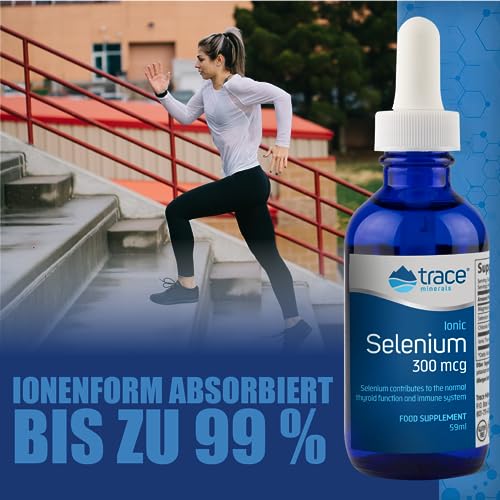 Ionic Selenium Dietary Supplement | Antioxidant, Immunity, Thyroid | Vegan, Gluten Free | 2 fl oz
