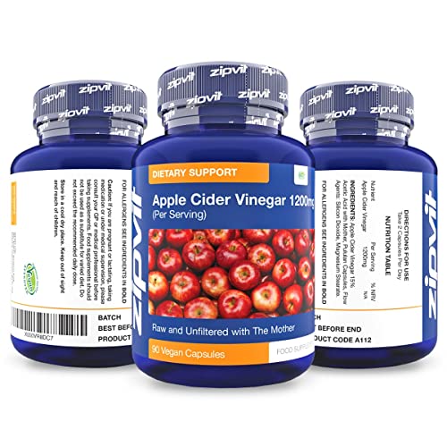 Apple Cider Vinegar Capsules: Rich in Apple Pectin