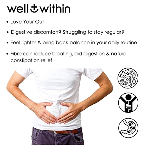 Gut Health Fibre Powder: 10g Prebiotic Supplement
