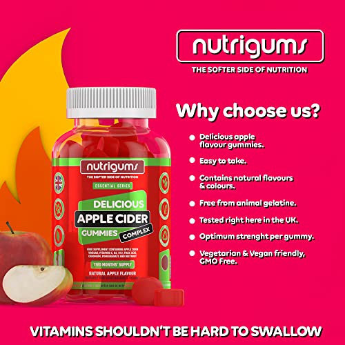 Apple Cider Vinegar Complex | 60 Vegan Gummies