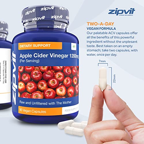 Apple Cider Vinegar Capsules: Rich in Apple Pectin