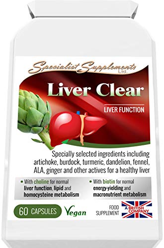 Liver Clear - Liver Function Support, 60 Capsules
