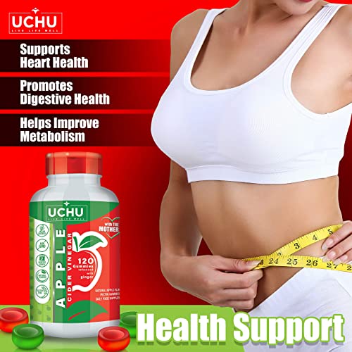 120 Apple Cider Vinegar Gummies for Weight Loss