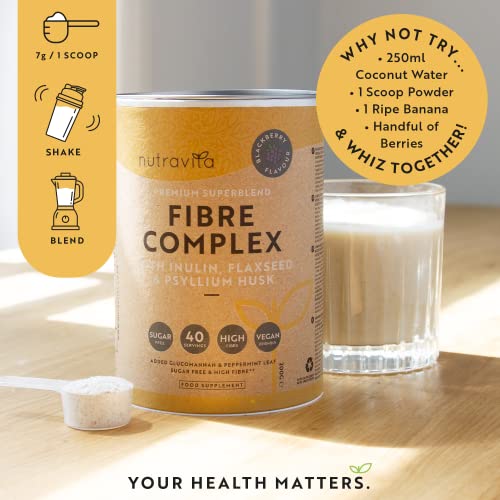 BlackBerry Flavour Fibre Complex - Premium Vegan Supplement