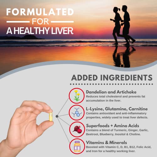 1400mg Liver Detox & Repair Complex | 20 Powerful Ingredients