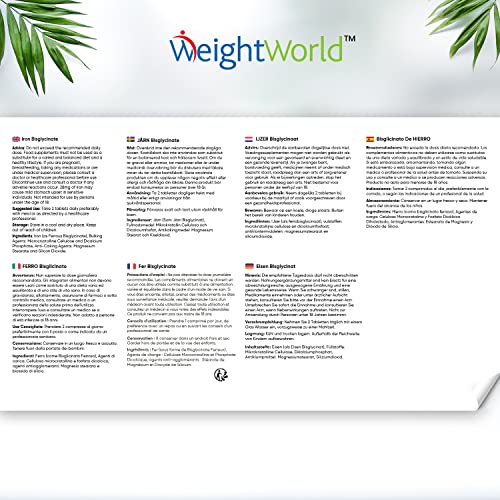 High Strength Vegan Iron Tablets for Energy